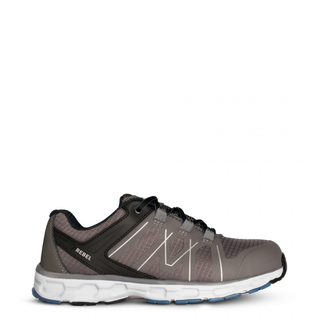 Light industrial men's safety sport shoe
