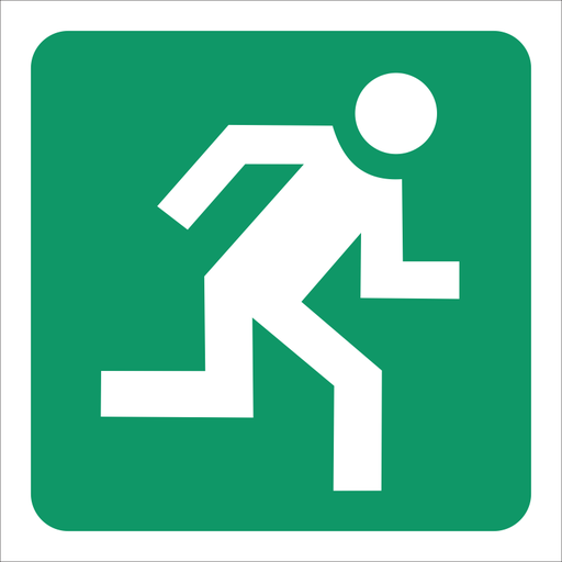 SABS-Escape-route-right-safety-sign