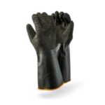 H2-40 CRINKLE PALM RUBBER GLOVES