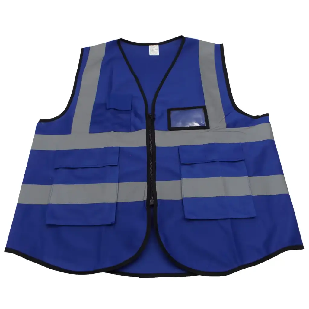 Blue-Reflective-Vest-with-Pockets-